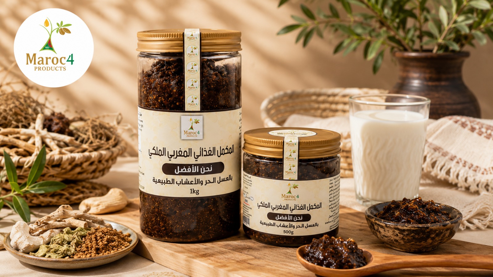 اللحسة الصحراوية الأصلية لزيادة الوزن