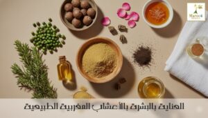 العناية بالبشرة بالأعشاب المغربية