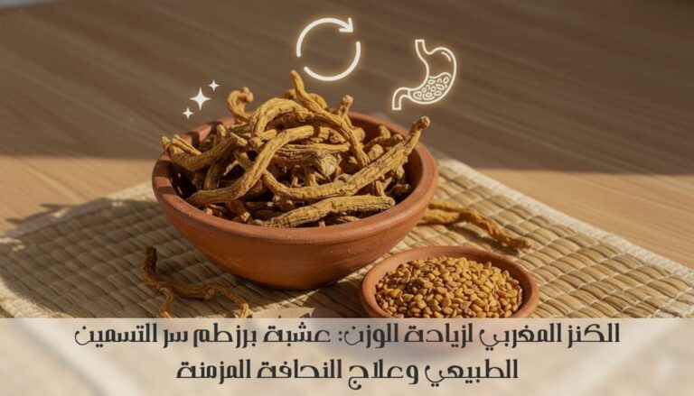 عشبة برزطم لزيادة الوزن