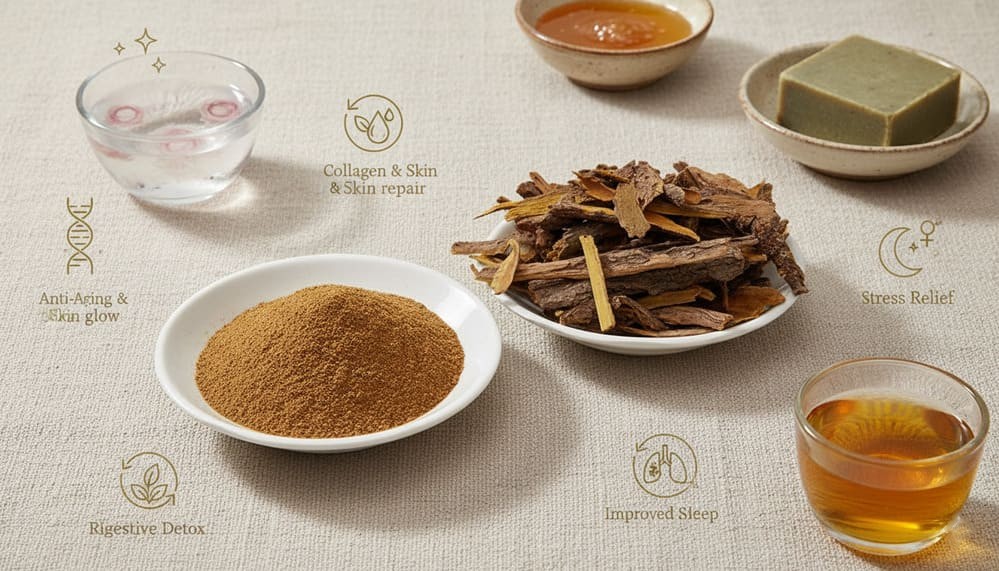 أسرار عشبة عود غريس المغربية: روتينك المتكامل للشباب الدائم والصحة الباطنية