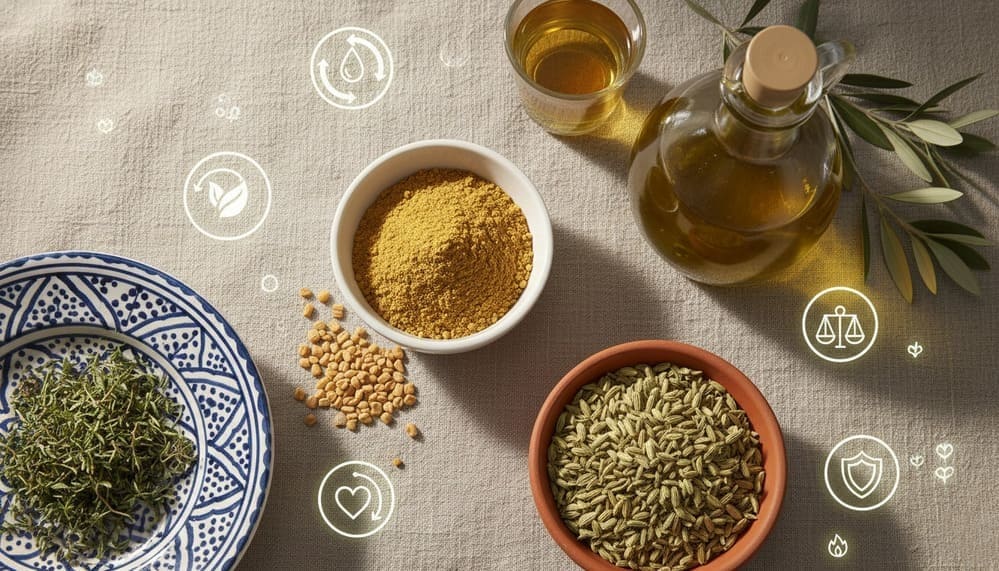 أعشاب لضبط السكر