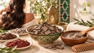 الغاسول المغربي للشعر فوائد واستخدامات المنتجات المغربية