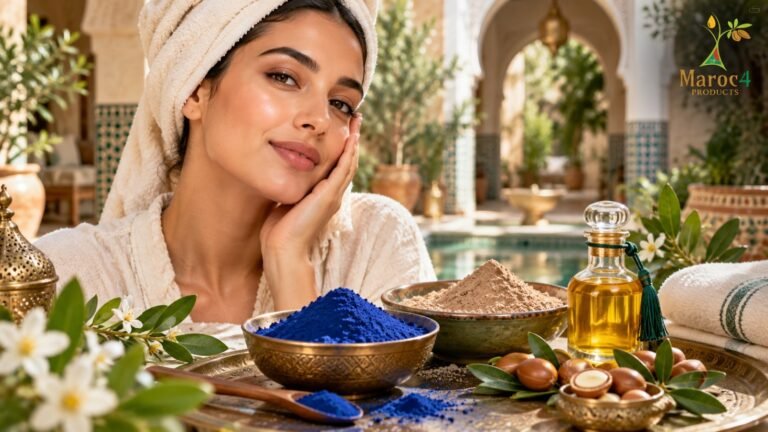 تفتيح طبيعي للبشرة أفضل المكونات المنتجات المغربية